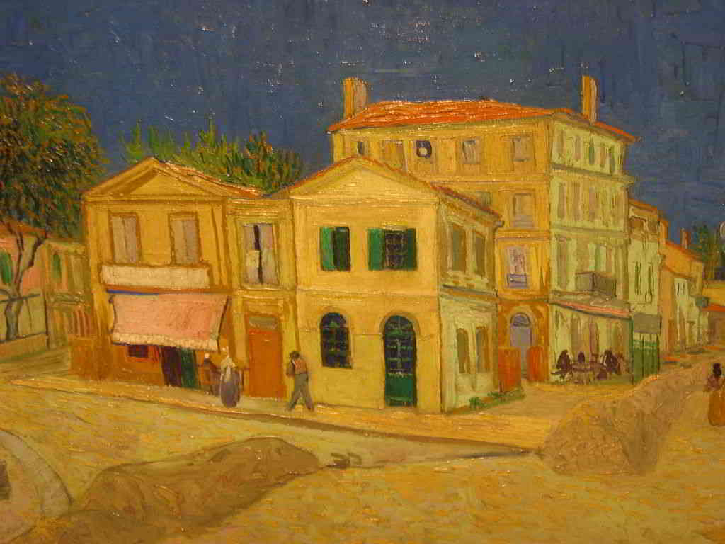 "The Yellow House" painted by Van Gogh in Arles