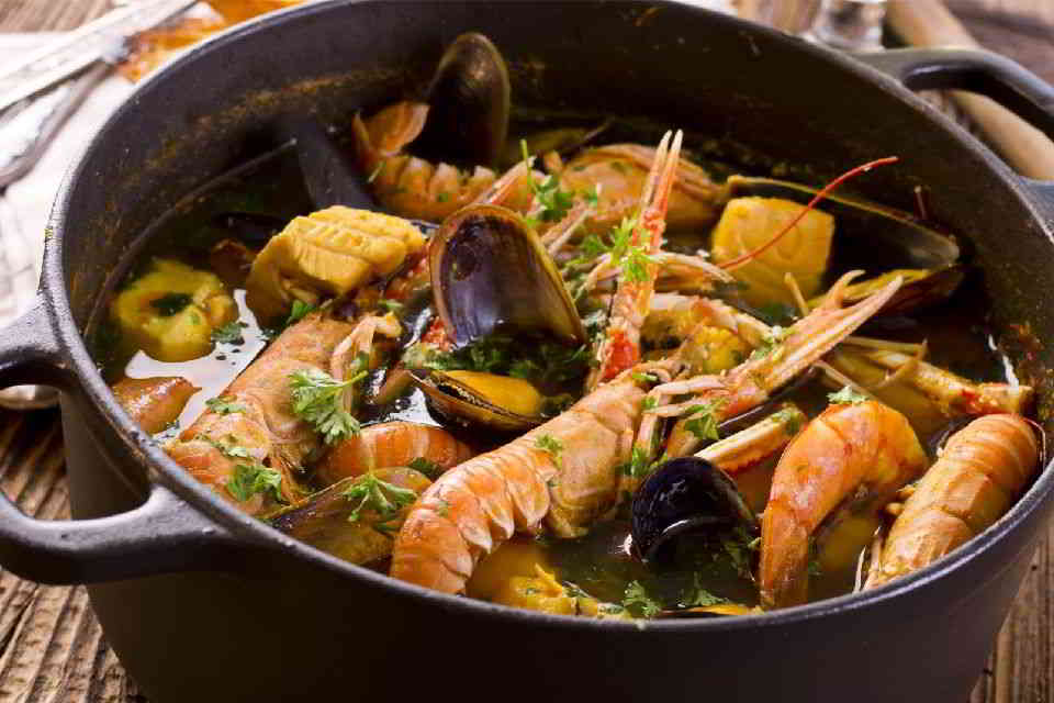 Famous bouillabaisse