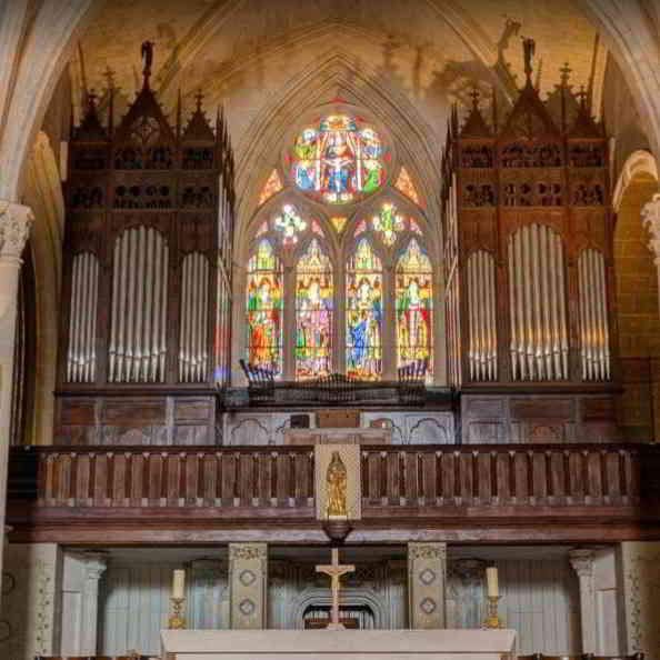 Saint Leger church in Cognac