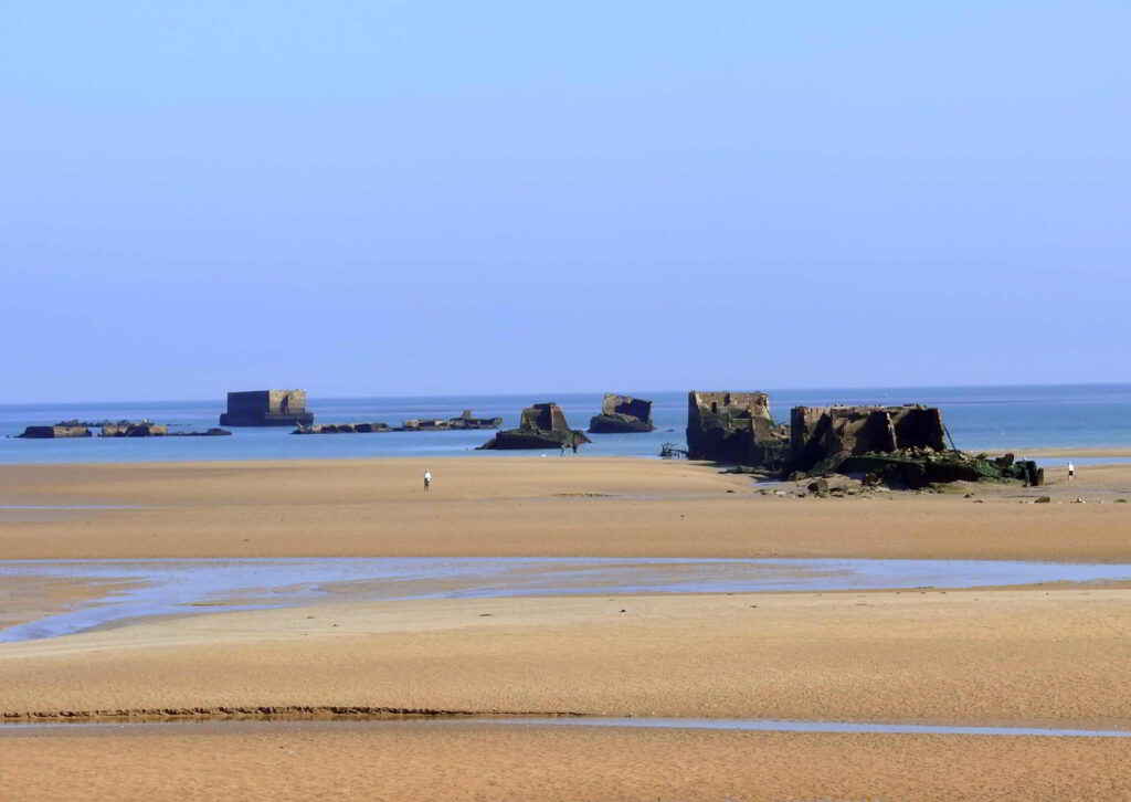 Normandy beach