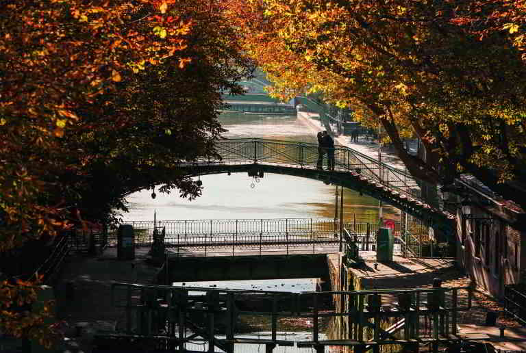 Paris canal saint martin