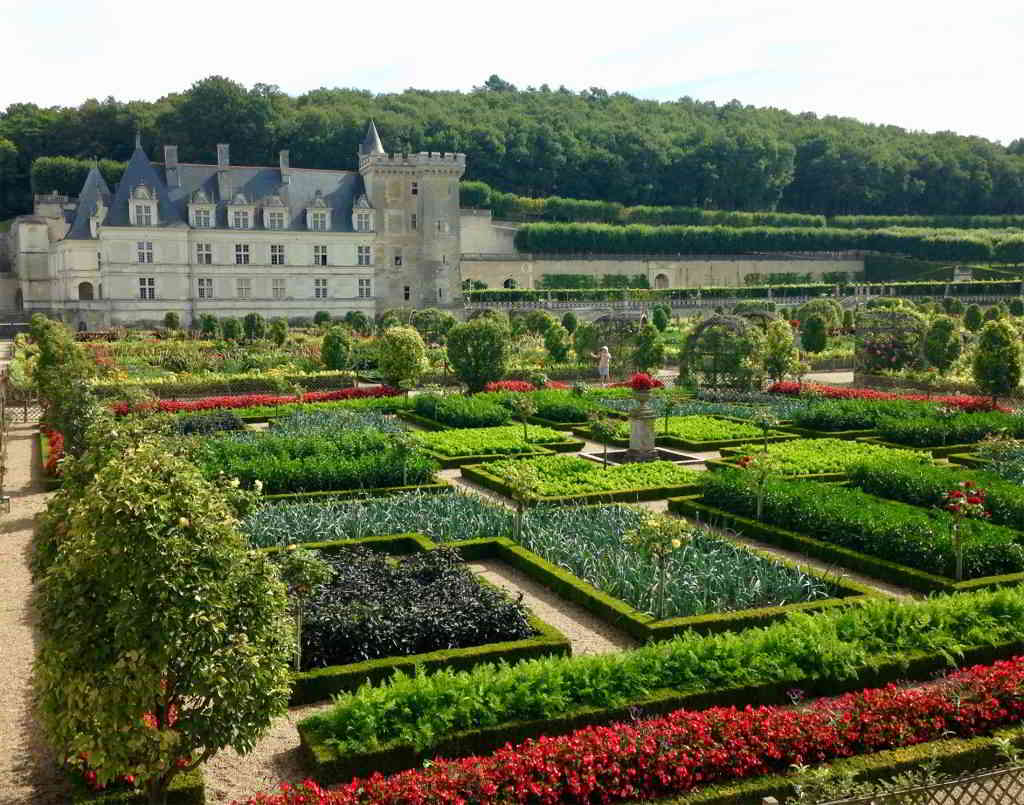 Château de Villandry and gardens, Loire Valley