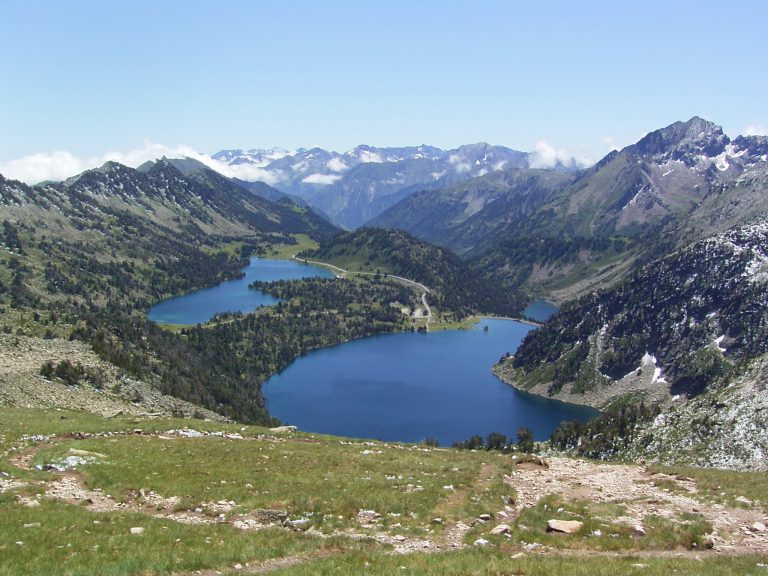 View from the Pyrenean Mountains