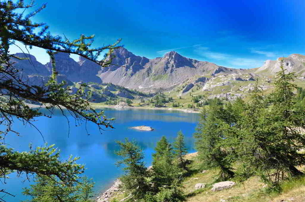 Stunning Blue Lake Riviera France