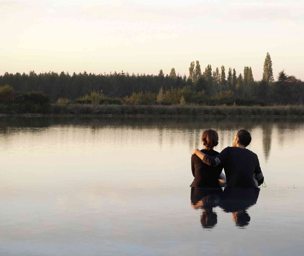 Loire Valley - a couple enjoying the surroundings