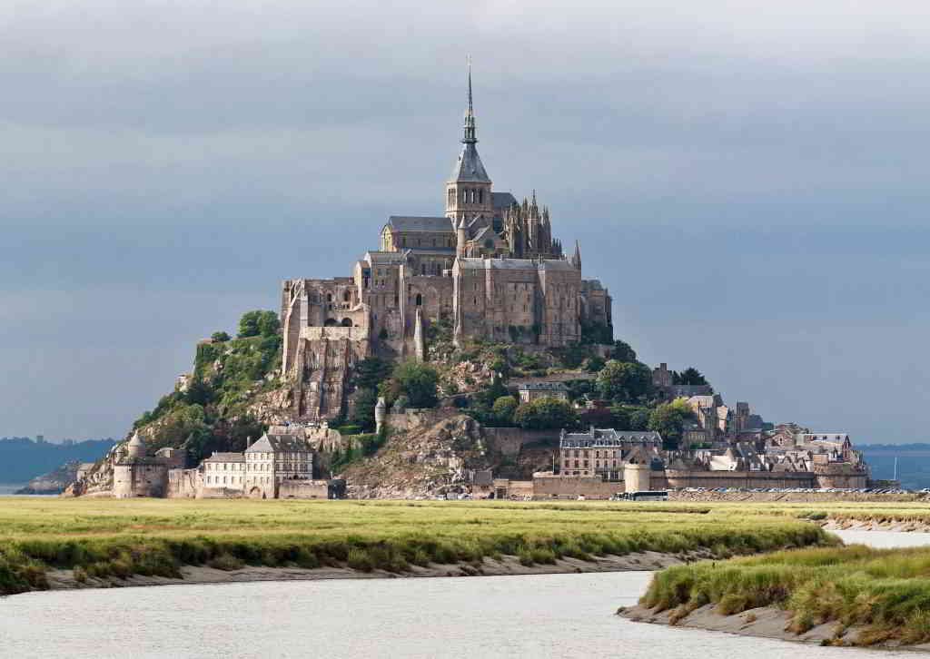 The famous Mont Saint-Michel