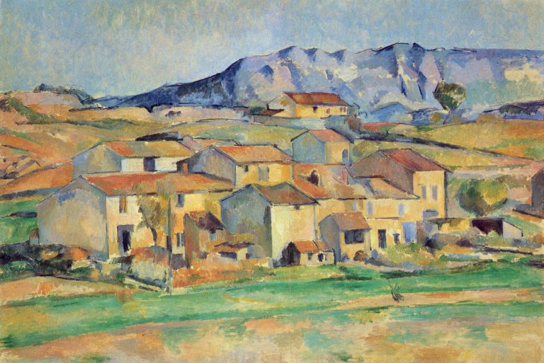 La Montagne Sainte-Victoire painted by Cézanne