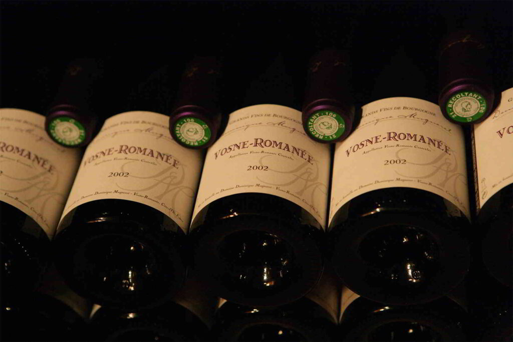 A tasting at the Romanée-Conti vineyard