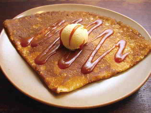 Brittany's famous crepe