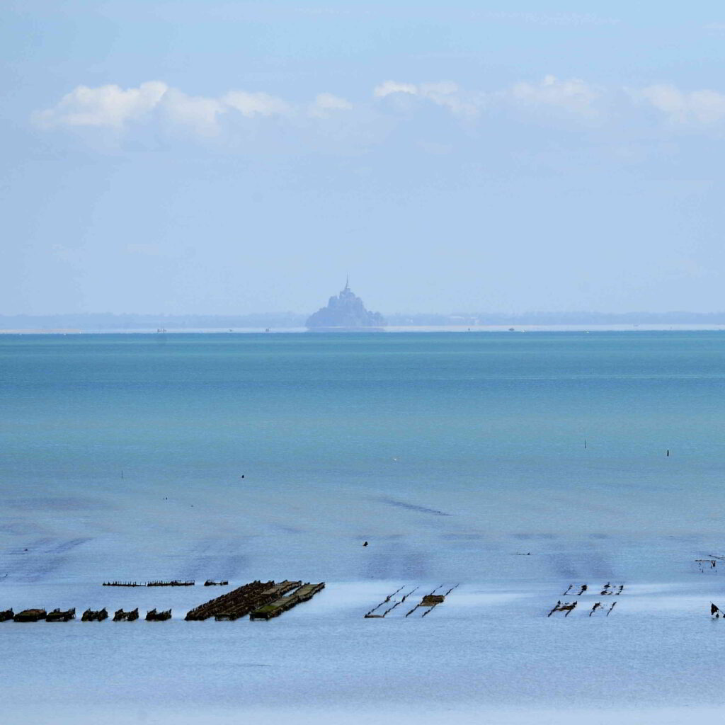 Mont Saint Michel in the distance