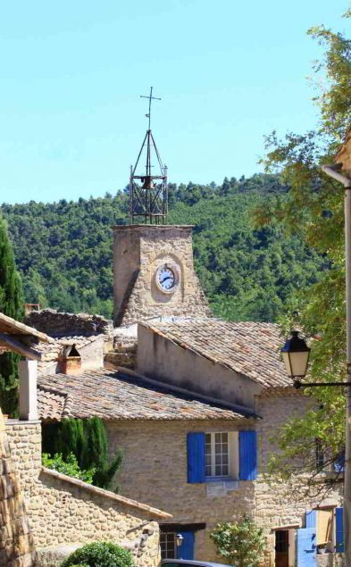 provence typical village church