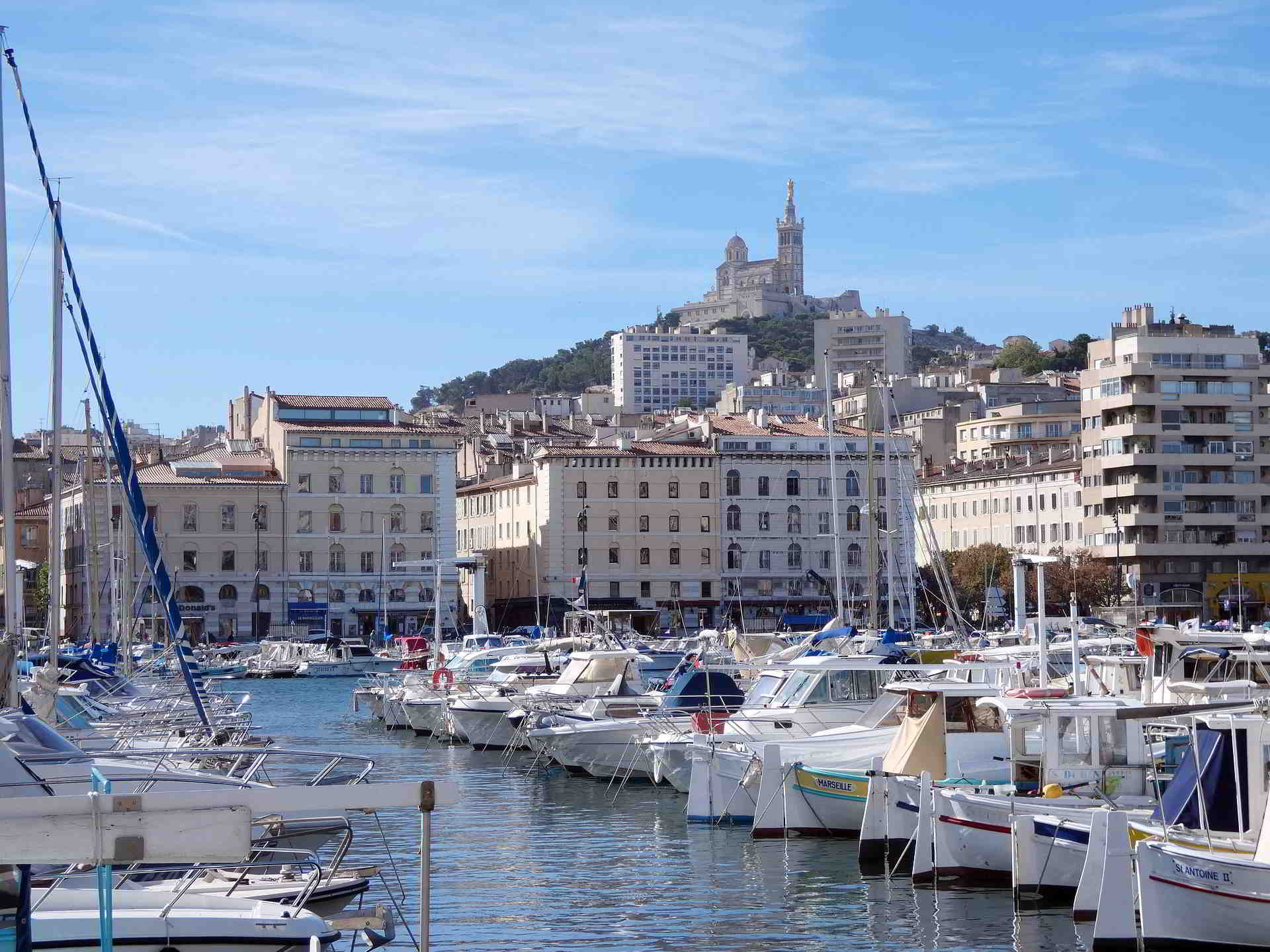 Le vieux port de Marseille