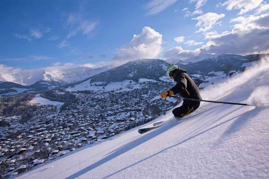 Ski in the Alps