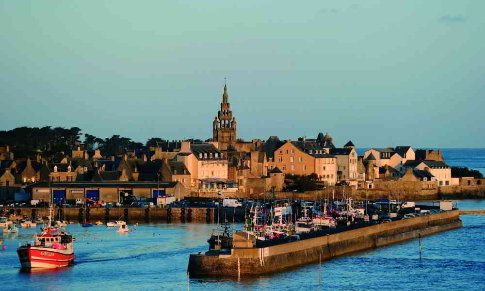 Roscoff from the Sea